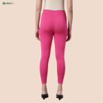 Womens Ankle Fit Leggings | Cotton Lycra |Waist Rib | All Colors | Manufacture To Consumer Direct Sale